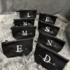 Kosmetiktasche personalisiert Name Buchstabe GeschenkStil