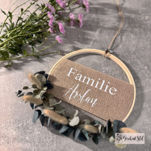 Türkranz mit Familienname