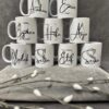 Tassen personalisiert mit Namen und Initial GeschenkStil