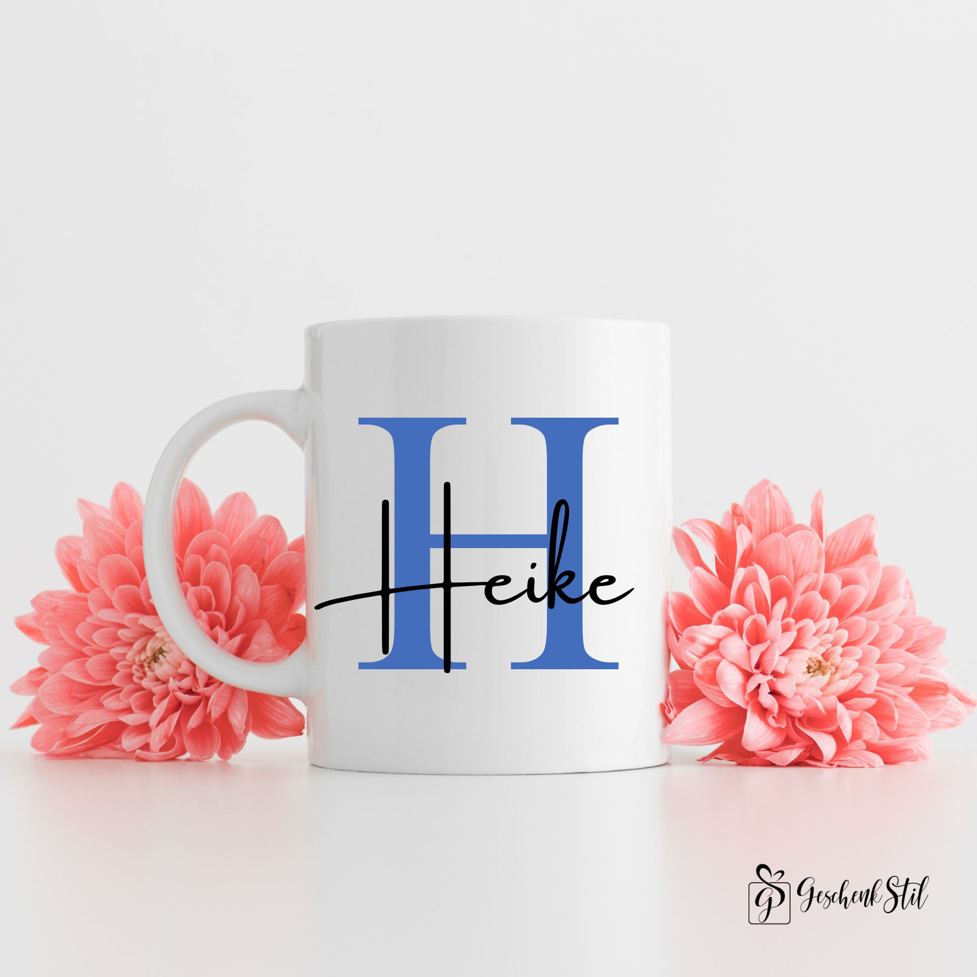 Tasse Initial Name