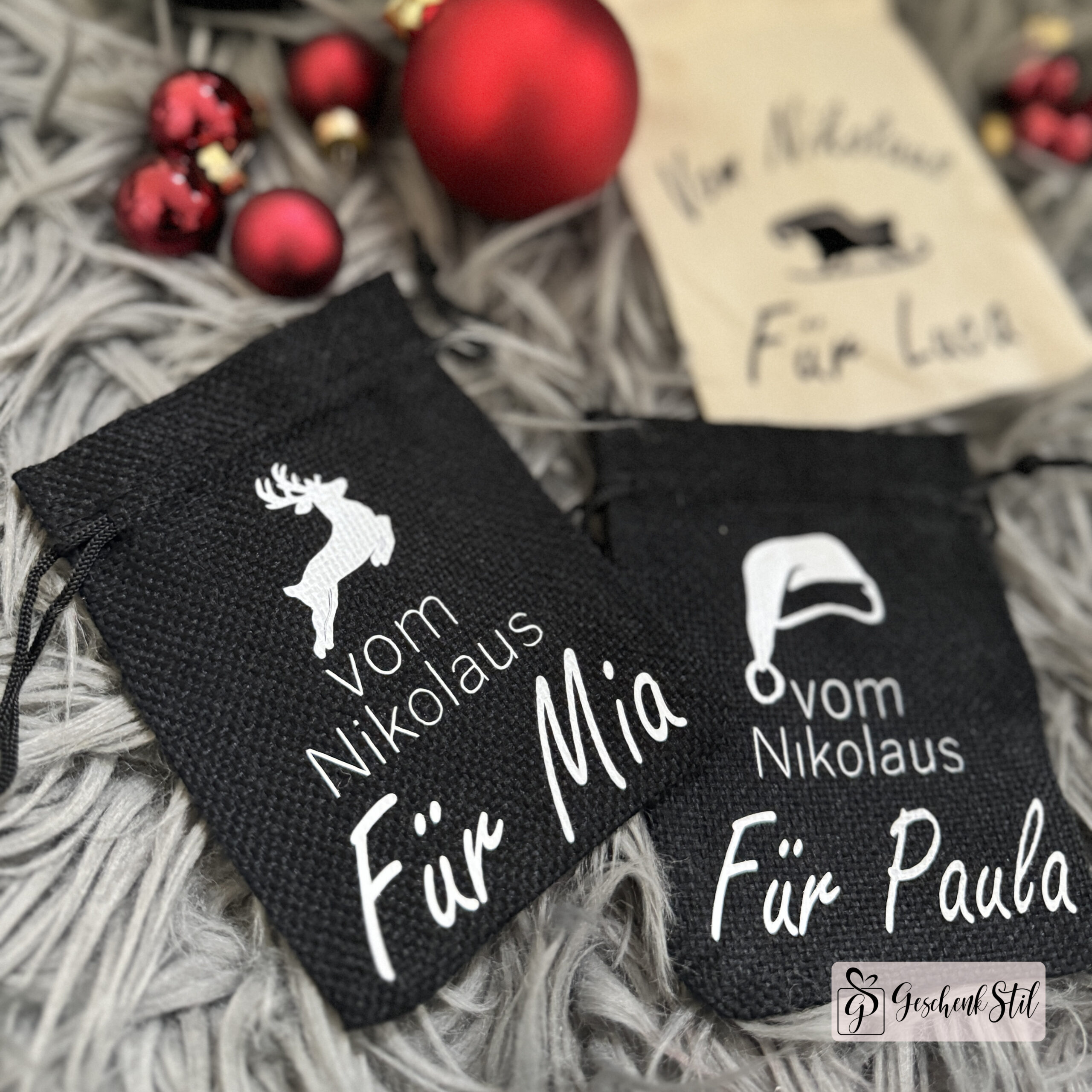 Geschenksäckchen personalisiert GeschenkStil