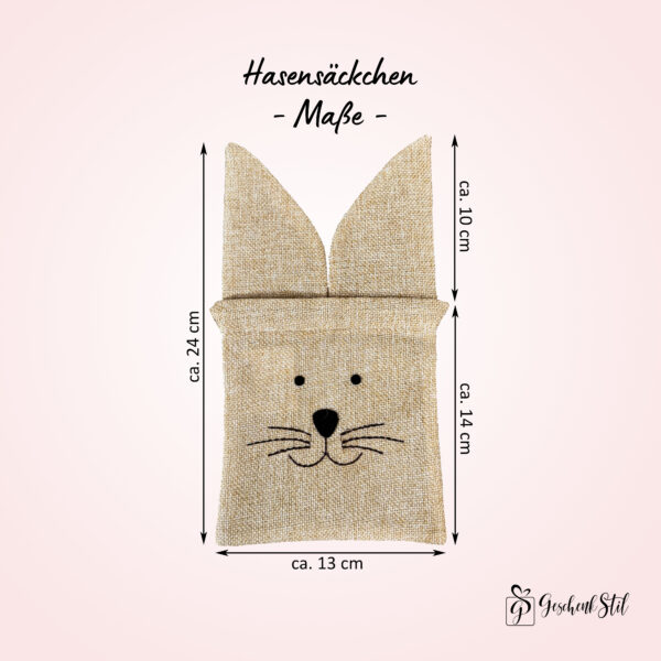 Hasensäckchen mit Namen – Bild 7
