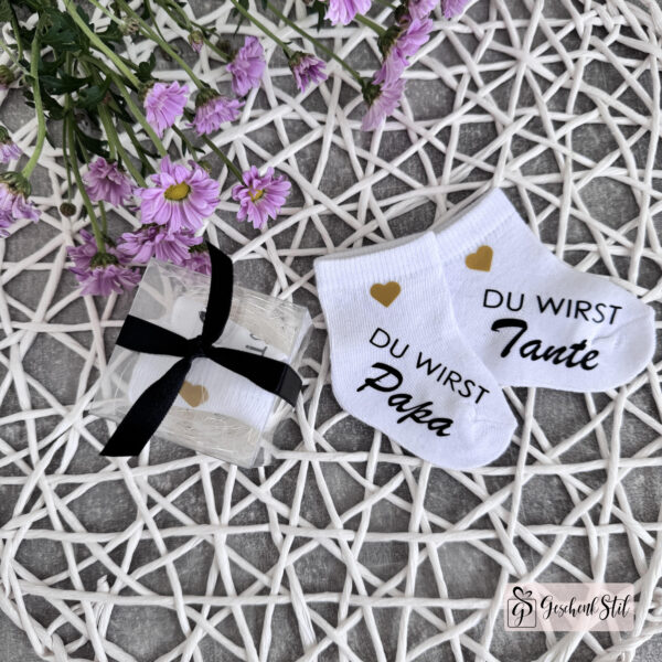 Babysocke Schwangerschaft verkünden – Bild 3