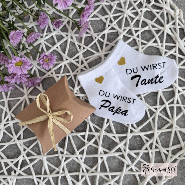 Babysocke Schwangerschaft verkünden – Bild 4