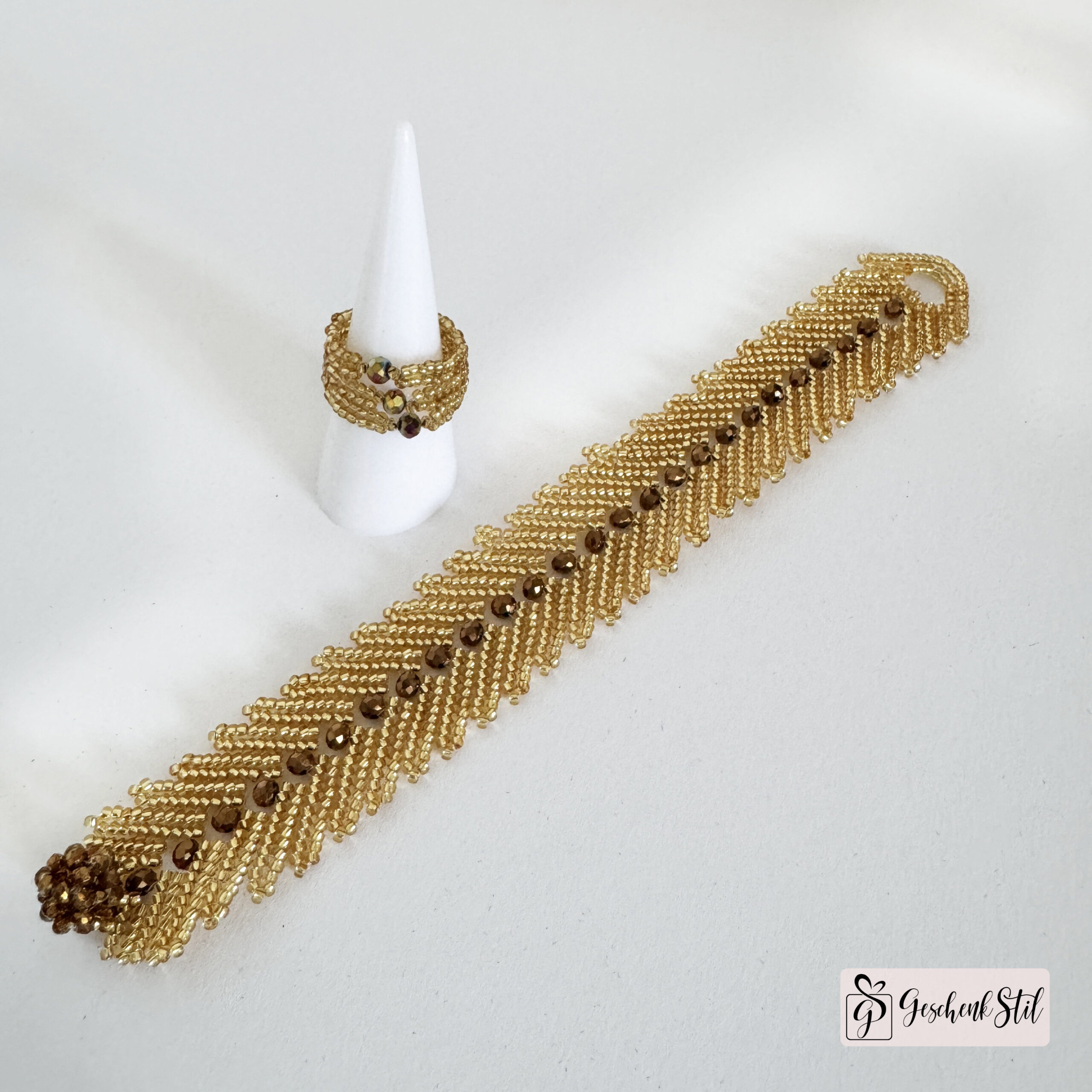 Schmuckset "Golden Earth" - Armband & Ring Schmuckset "Golden Earth" - Armband & Ring