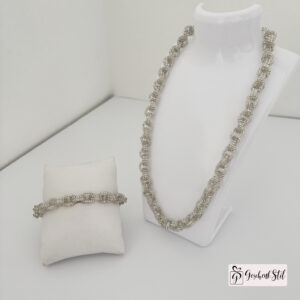 Schmuckset "Crystal Holo" - Halskette & Armband