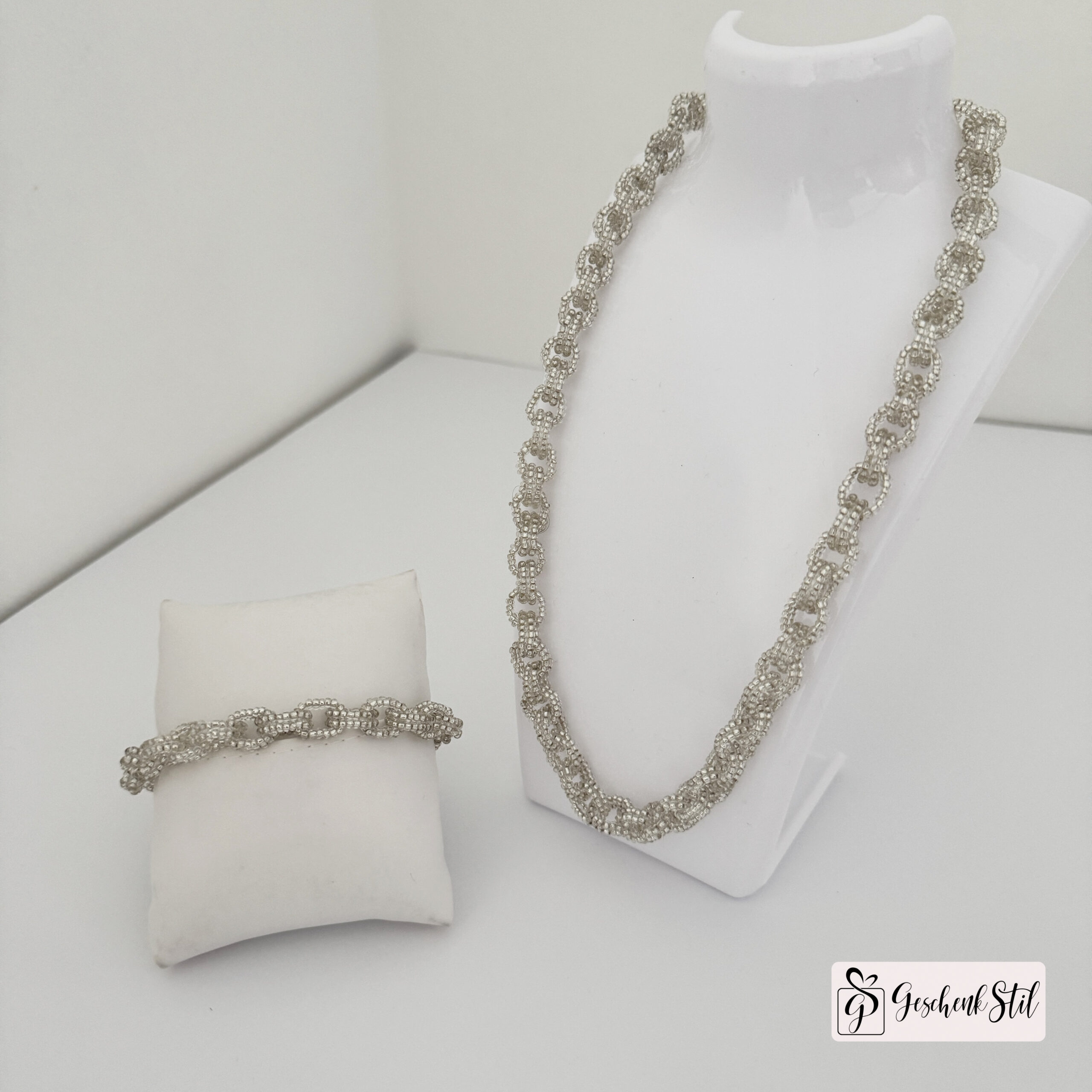 Schmuckset "Crystal Holo" - Halskette & Armband Schmuckset "Crystal Holo" - Halskette & Armband