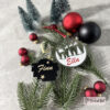 Christbaumanhänger personalisiert mit Motiv