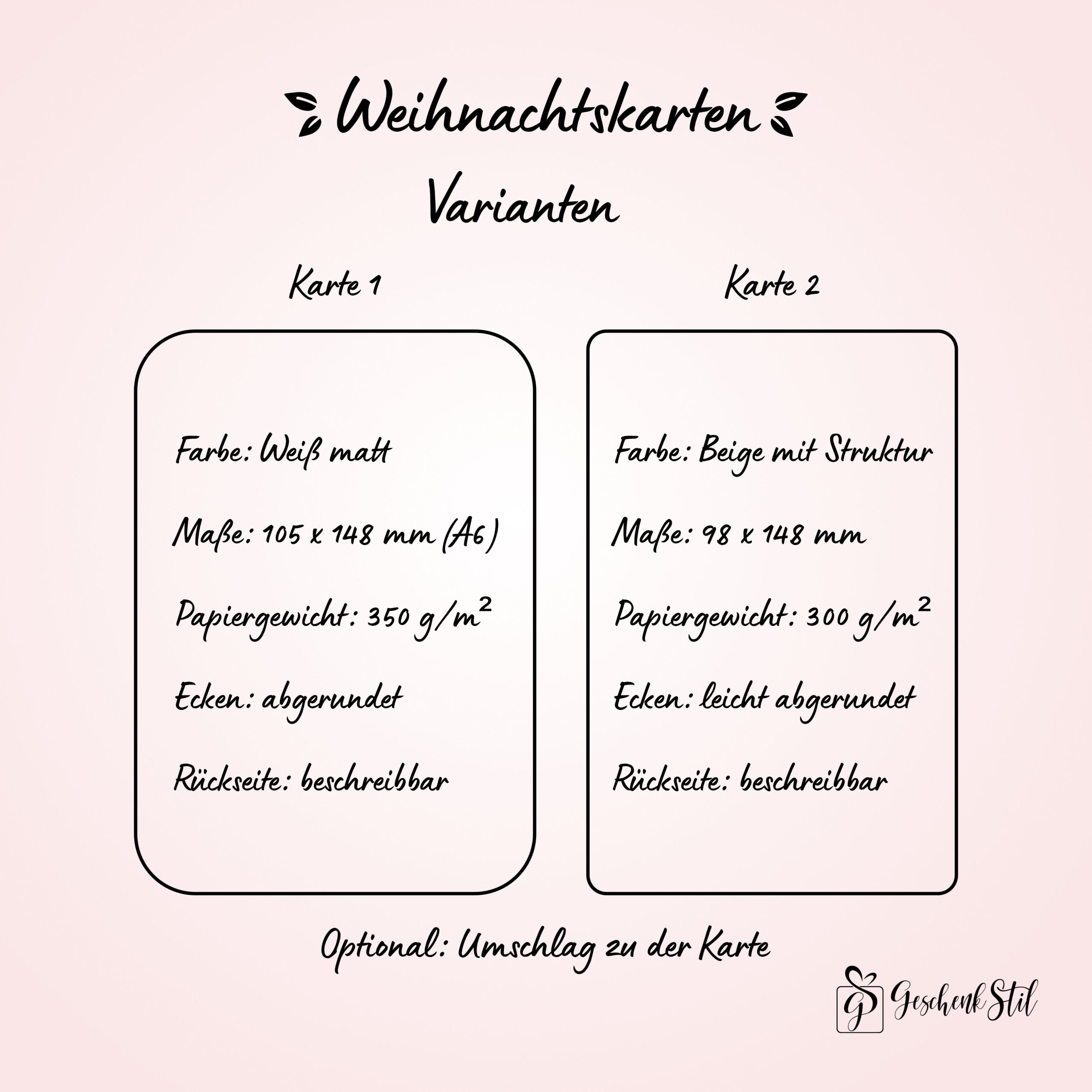 Weihnachtskarte personalisiert mit Namen Weihnachtskarte personalisiert mit Namen – Bild 9